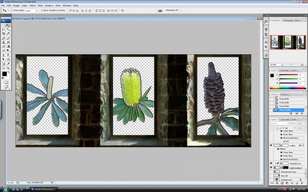 Creation of bud, flower, seed pods.: Step 8